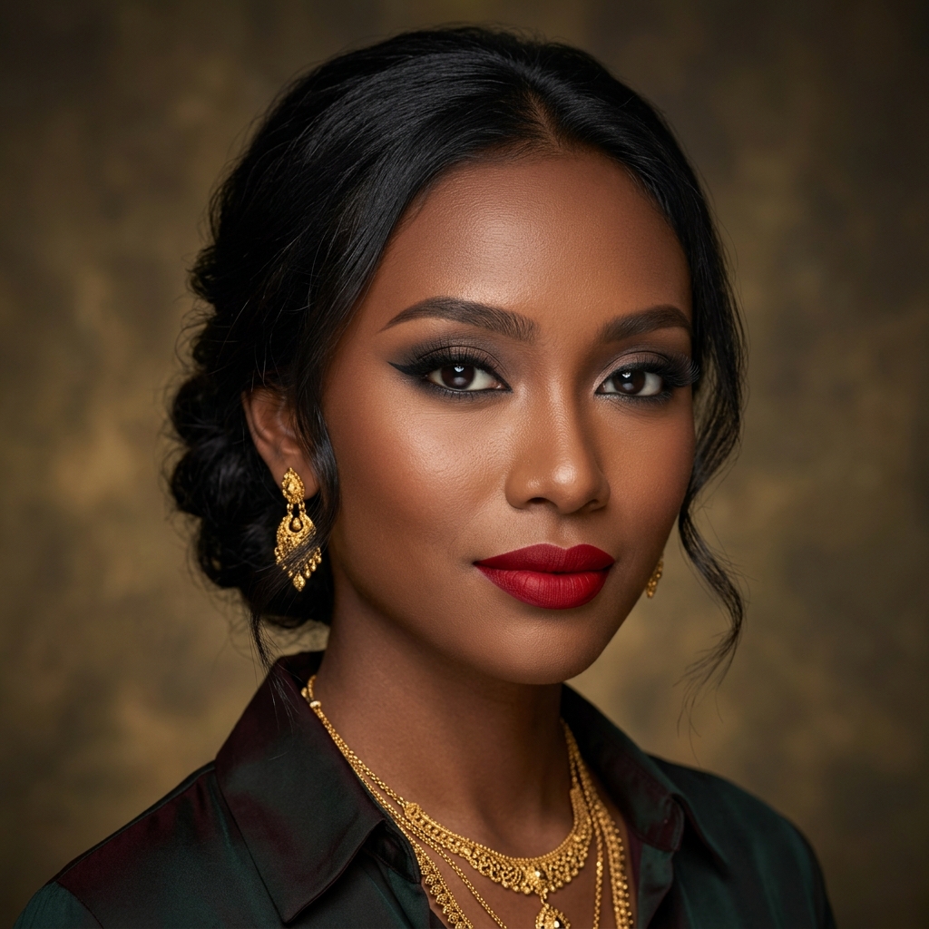 Glamour Makeup Look